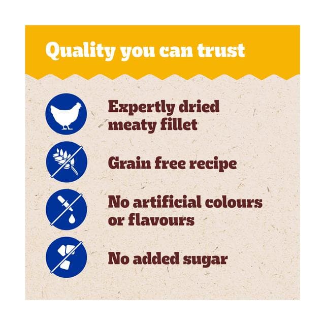 Pedigree Ranchos 70g 100% Natural Chicken Breast Fillets Dog Treats - gallery image 2
