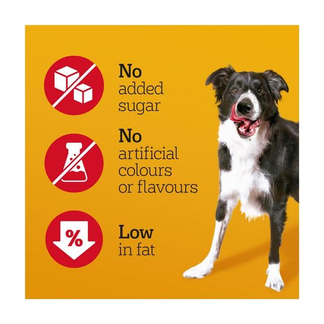 Pedigree Ranchos 60g 100% Natural Pork Sausages Dog Treats - gallery image 3