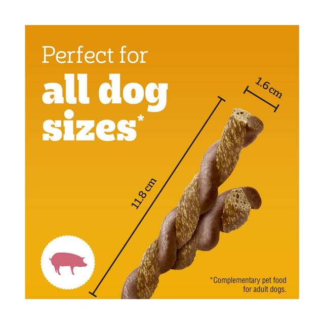 Pedigree Rodeo Duos 7 x Bacon & Chicken Dog Treats 123g - gallery image 4