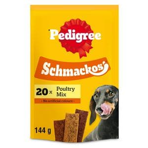 Pedigree Schmackos 20 x Poultry Dog Treats