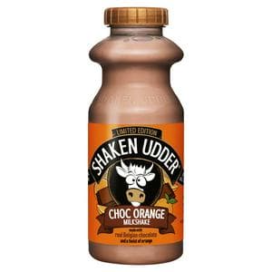 Shaken Udder 330ml Chocolate Orange Milkshake, Limited Edition