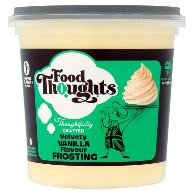 Food Thoughts 400g  Velvety Vanilla Flavour Frosting - gallery image 1