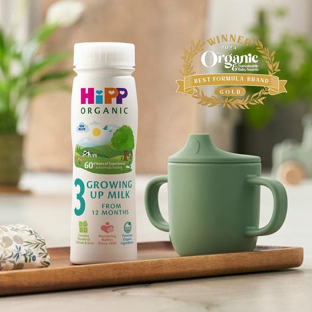HiPP Organic 3 Growing up Baby Milk Ready to Feed Liquid Formula, From 12th Months, 200ml - gallery image 4