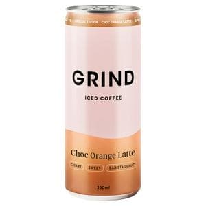 Grind 250ml Chocolate Orange Latte Iced Coffee, Special Edition