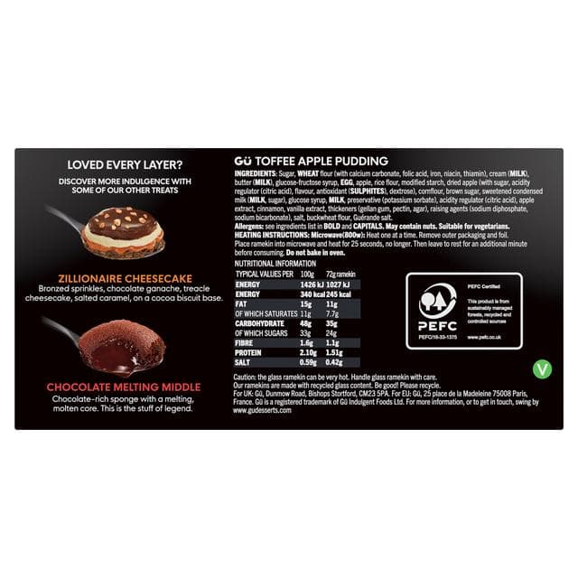 Gü 2 x 72g Toffee Apple Hot Puds - gallery image 5