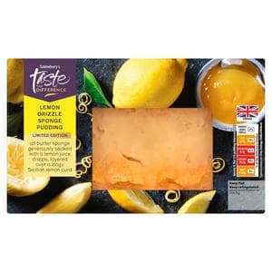 Sainsbury's 400g Lemon Drizzle Sponge Pudding, Taste the Difference