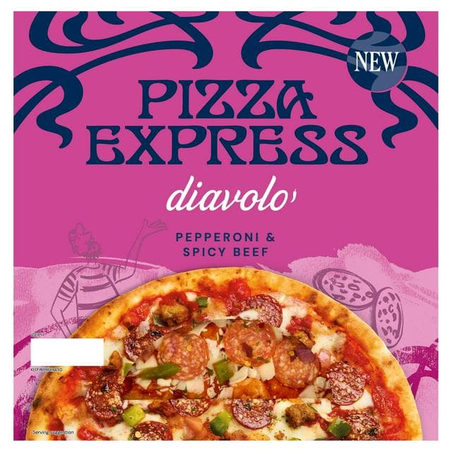 Pizza Express 269g Diavolo Pizza - gallery image 1