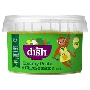Little Dish 250g Creamy Pesto & Cheese Cooking Sauce