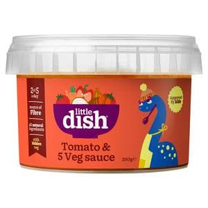 Little Dish 250g Tomato & 5 Veg Cooking Sauce