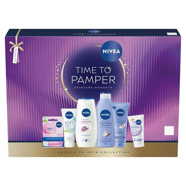 Nivea Time to Pamper Skincare Moments Smoothing Skin Collections Gift Set - gallery image 1