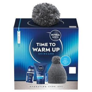 Nivea Men Time to Warm Up Skincare Hydrating Care Gift Set