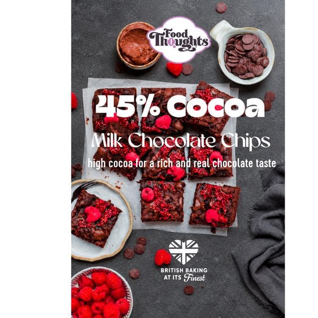 Food Thoughts 100g Milk Chocolate Chips - gallery image 4