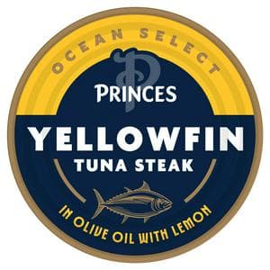 Princes 160g Yellowfin Tuna Steak in Olive Oil with Lemon