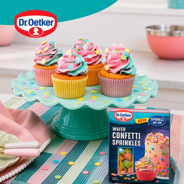 Dr. Oetker 9g Wafer Confetti Sprinkles - gallery image 2