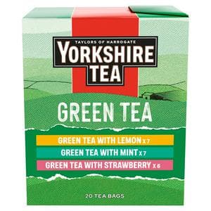 Yorkshire Tea 20 x Green Tea Selection Pack Enveloped Tea Bags