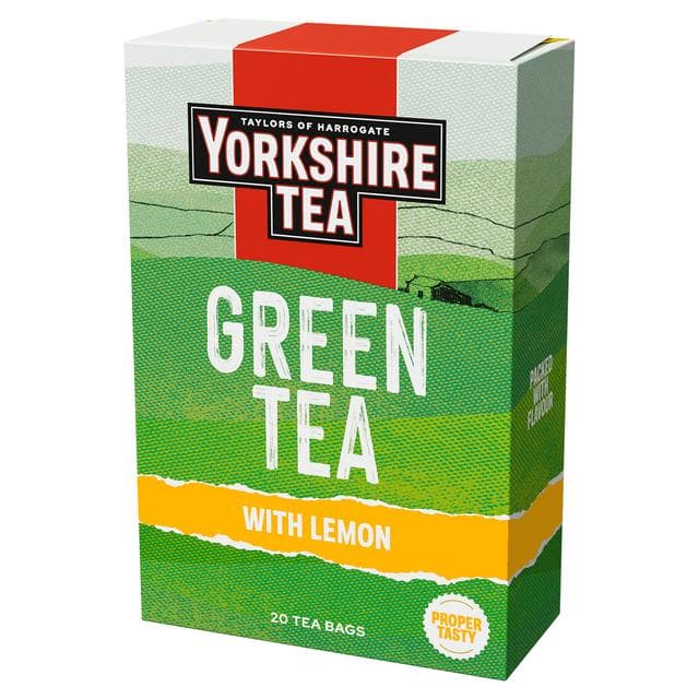 Yorkshire Tea 20 x Lemon Green Tea Bags - gallery image 2
