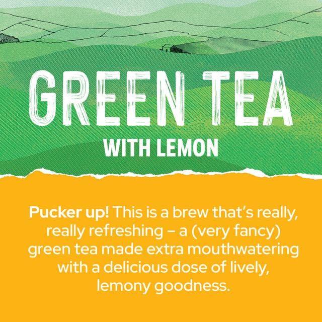Yorkshire Tea 20 x Lemon Green Tea Bags - gallery image 4