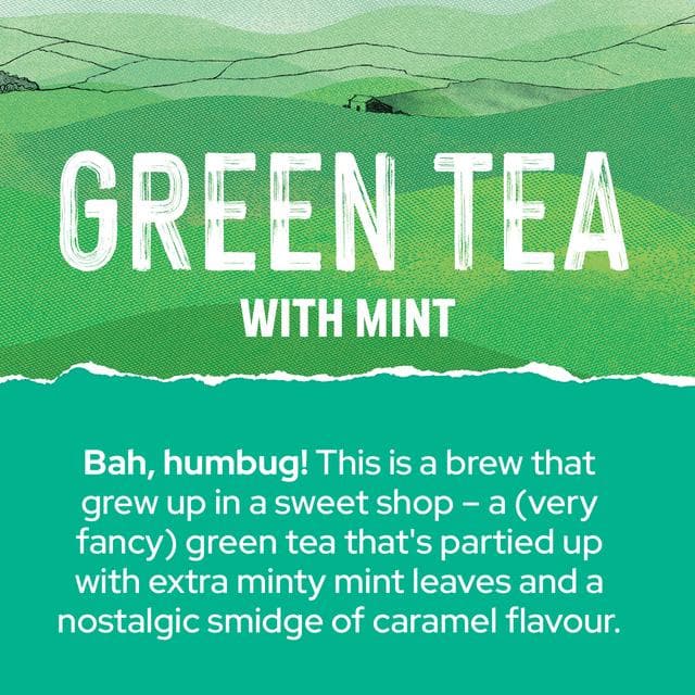 Yorkshire Tea 20 x Mint Green Tea Bags - gallery image 4
