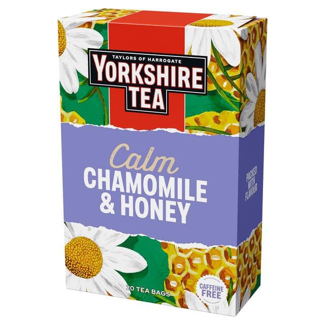 Yorkshire Tea 20 x Calm Chamomile & Honey Herbal Tea Bags - gallery image 2