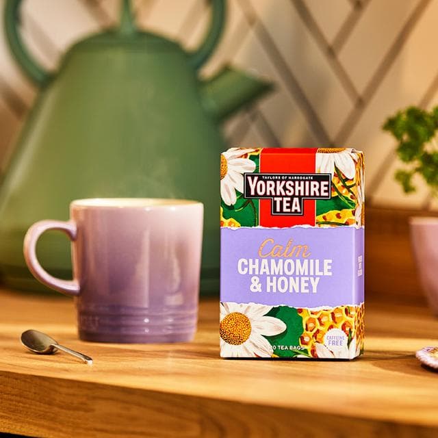 Yorkshire Tea 20 x Calm Chamomile & Honey Herbal Tea Bags - gallery image 3