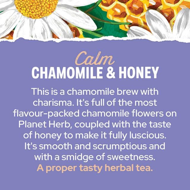 Yorkshire Tea 20 x Calm Chamomile & Honey Herbal Tea Bags - gallery image 4