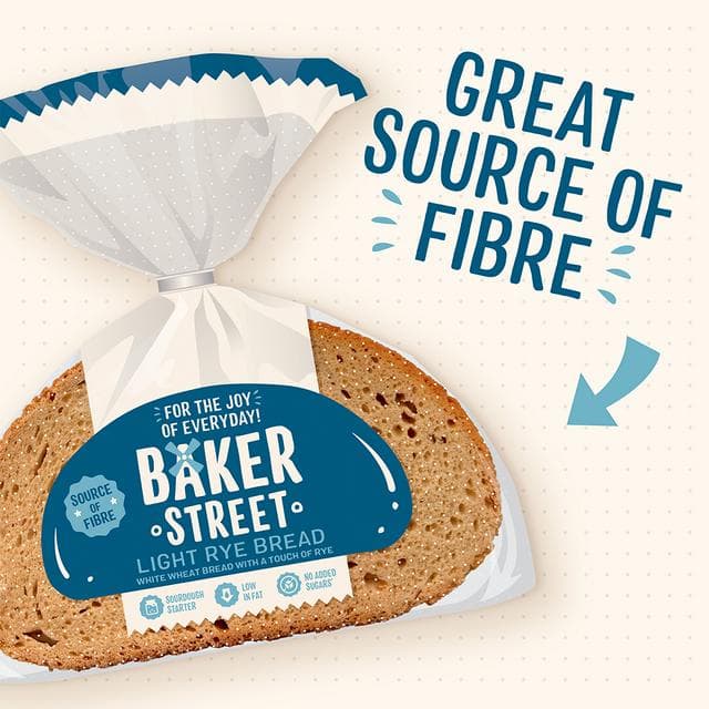 Baker Street 500g Light Rye Bread - gallery image 4