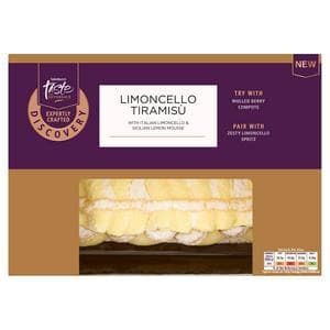 Sainsbury's Discovery 600g Limoncello Tiramisu, Taste the Difference.