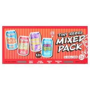 Tiny Rebel 8 x 330ml Mixed Pack Cans