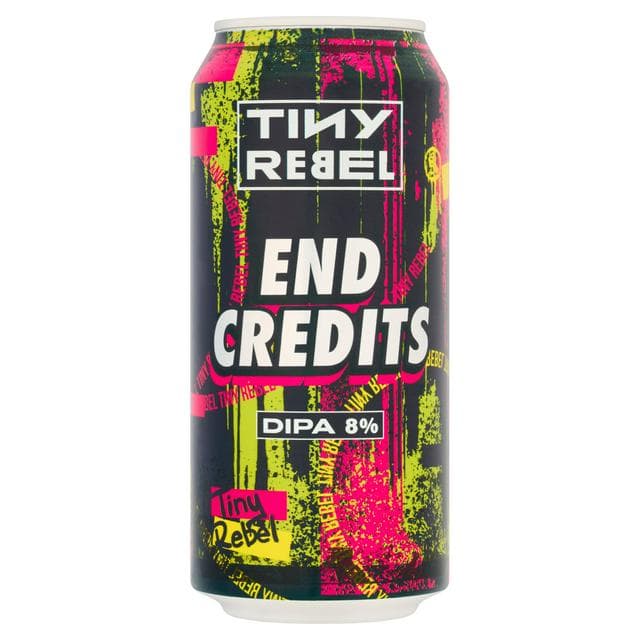 Tiny Rebel 440ml End Credits DIPA Beer Can - gallery image 1