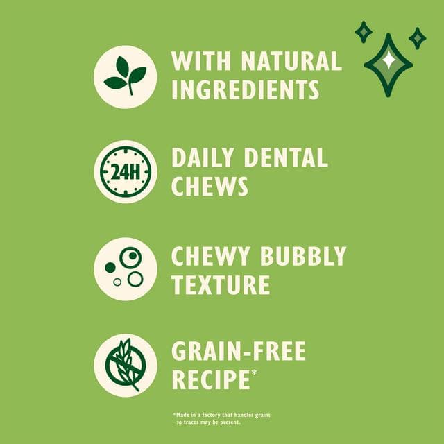 Lily's Kitchen Woofbrush 7 x Medium Dental Chew for Dogs 196g - gallery image 3