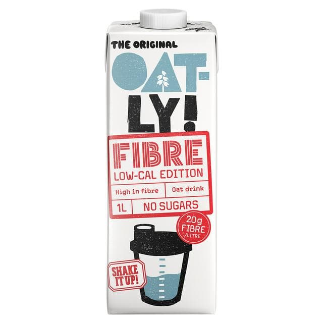 Oatly 1L Chilled Fibre Oat Drink, Low-Cal Edition - gallery image 1