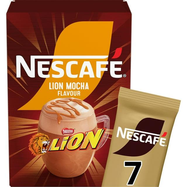 Nescafé 7 x 20g Lion Mocha Flavour Sachets - gallery image 1