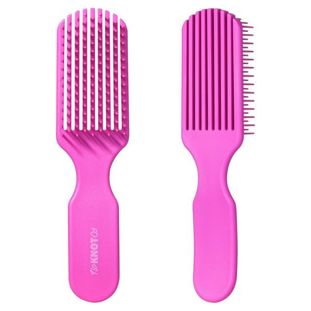 Magenta Detangler Mini Hair Brush - gallery image 1