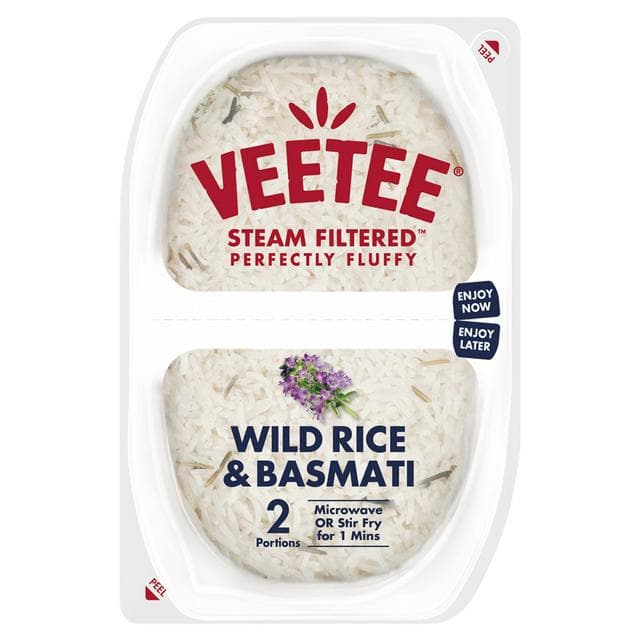 Veetee Perfectly Steam Filtered Wild Rice & Basmati - gallery image 1