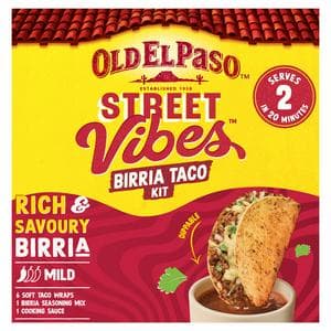 Old El Paso Street Vibes 257g Birria Taco Kit