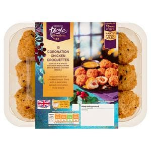 Sainsbury's 355g Coronation Chicken Bites & Mango Dip, Taste the Difference