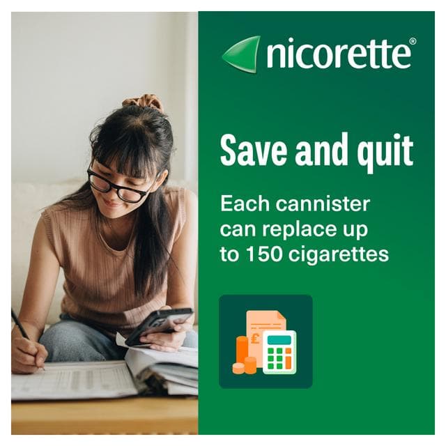Nicorette Quickmist 2 x Quit Vaping Aid Spearmint Mouthspray Pack - gallery image 6