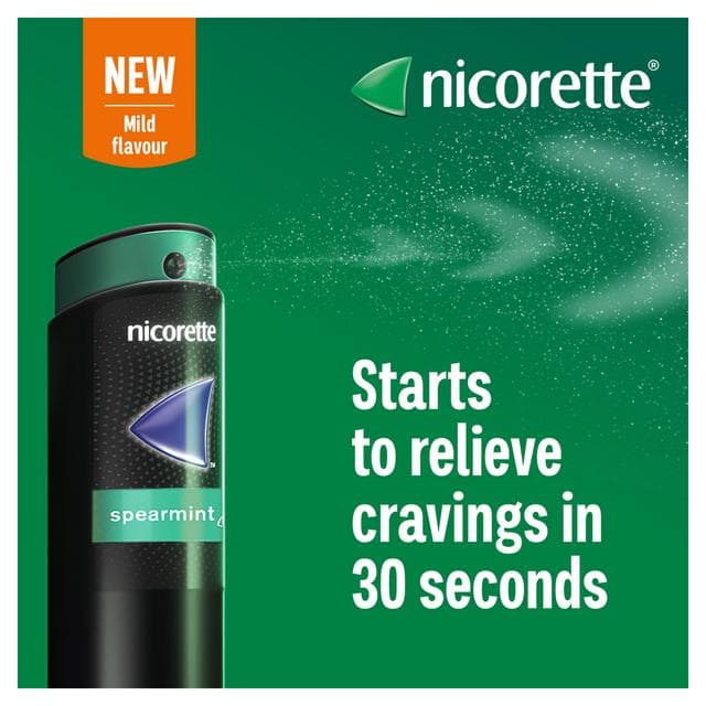 Nicorette Quickmist Quit Vaping Aid Spearmint Mouthspray - gallery image 2