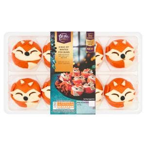Sainsbury's 8 x Fox Bao Buns, Taste the Difference 280g.