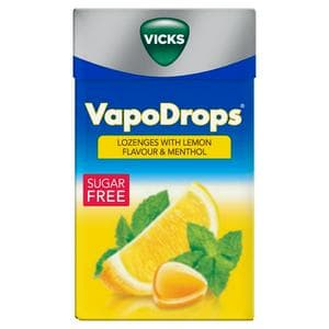 Vicks Vapodrops Lemon Menthol Sweets