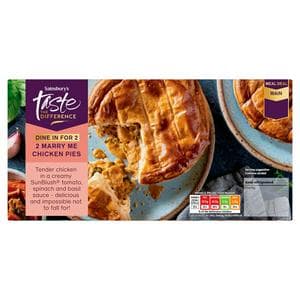 Sainsbury's 2 x 250g Marry Me Chicken Pies, Taste the Difference