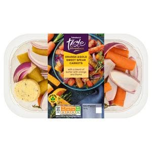 Sainsbury's 380g Sweet Spear Carrots with Orange, Taste the Difference