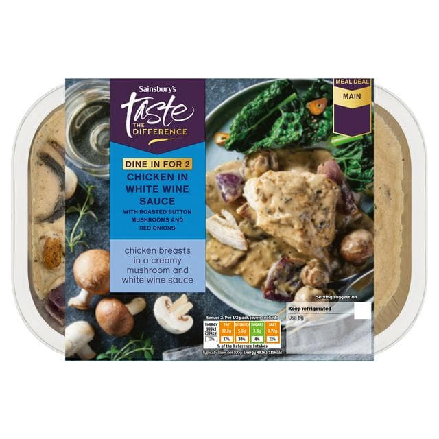Sainsbury's 450g Dine in Chicken Forestier, Taste the Difference - gallery image 1