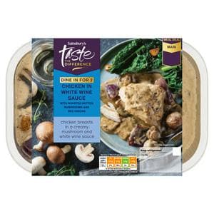 Sainsbury's 450g Dine in Chicken Forestier, Taste the Difference