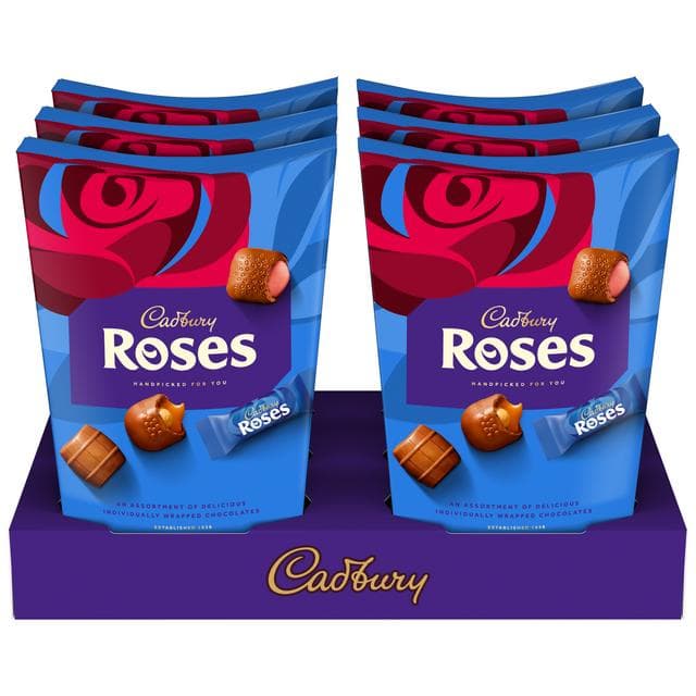 Cadbury Roses 240g Chocolate Assortment Carton - gallery image 5