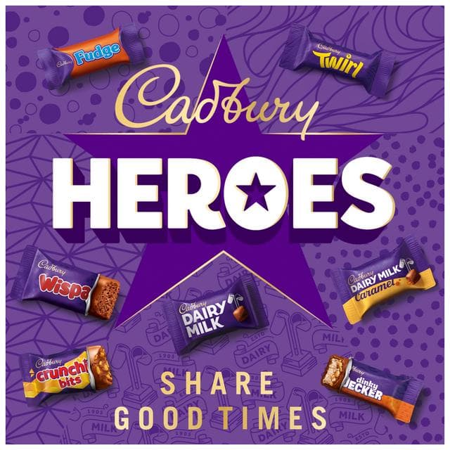 Cadbury Heroes 240g Chocolate Assortment Carton - gallery image 2