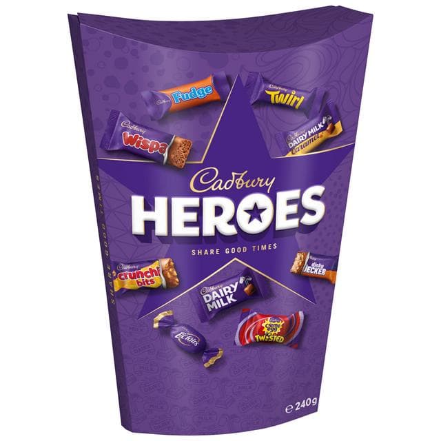 Cadbury Heroes 240g Chocolate Assortment Carton - gallery image 4