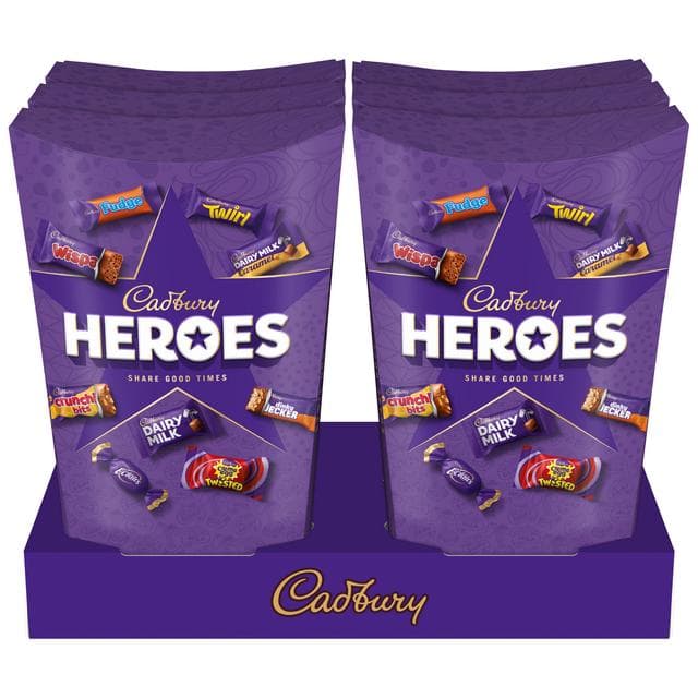 Cadbury Heroes 240g Chocolate Assortment Carton - gallery image 5