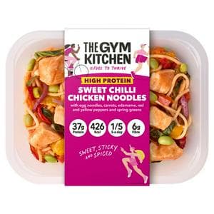 The Gym Kitchen 400g Sweet Chilli Chicken Noodles