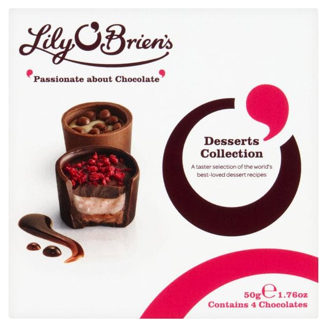 Lily O'Brien's 50g Desserts Collection Chocolates - gallery image 1